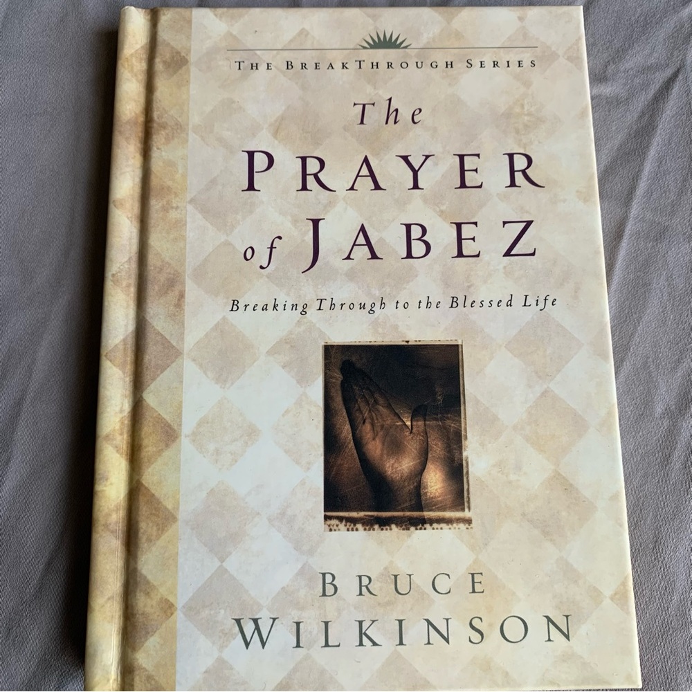 The Prayer of Jabez by Bruce Wilkinson - Hardcover Book Faith Spirituality Gift